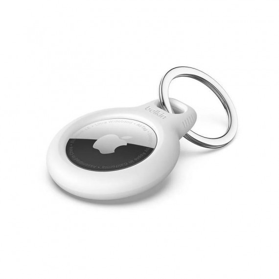 Llavero Belkin Secure Holder para Apple AirTag, Blanco (F8W973BTWHT)