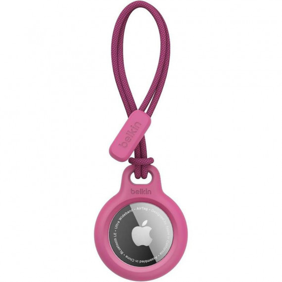 Belkin Llavero para Apple AirTag Rosa con Correa (F8W974BTPNK)