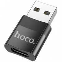 Adaptador HOCO UA17 Usb-c a Usb-a 2.0 Negro