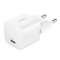 Cargador Belkin Carga Rápida USB-C 25W Blanco (WCA012KQWH)