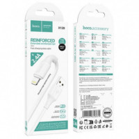 Cable HOCO X120 Usb-a a Lightning de 1 Metro Blanco