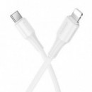 Cable Usb-c a Lightning HOCO X120 PD27W 1 Metro Blanco