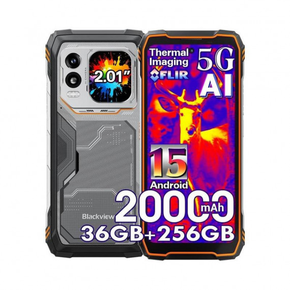 BLACKVIEW Xplore 1 Pro 5G 6.78" 12GB 256GB con Cámara Térmica Flir y 20.000MAH