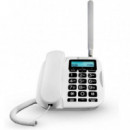 Teléfono de Sobremesa MOTOROLA FW500 4G con Línea Fija y Batería de 8 Horas
