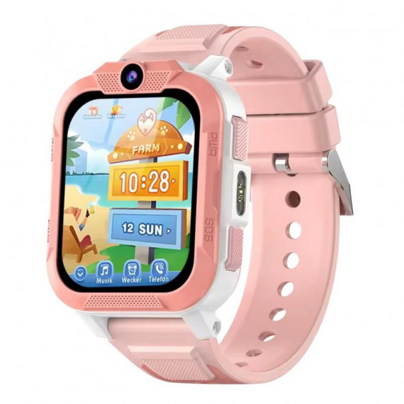 BLACKVIEW Z40 Pro Smartwatch para Niños con 4G y Gps, Color Rosa