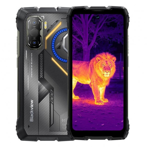 Smartphone BLACKVIEW Rock 3 Cámara Térmica y Linterna, 8GB/256GB, Negro