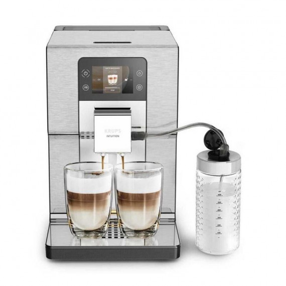 KRUPS EA877A10 Intuition Experience+ Cafetera Superautomática Digital 15 Bares