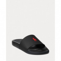 Chanclas con logo Polo de Ralph Lauren