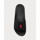 Chanclas con logo Polo de Ralph Lauren