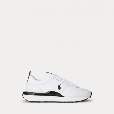 Deportiva Train 89 de Piel y Oxford de RALPH LAUREN