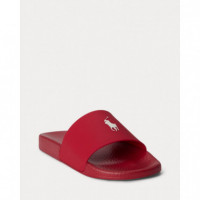 Chanclas con logo Polo de Ralph Lauren