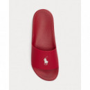 Chanclas con logo Polo de Ralph Lauren