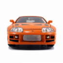 Réplica Toyota Supra con Figura Brian a Todo Gas Fast & Furious 1:24  JADA
