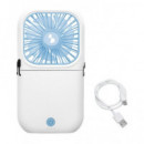 BEPER Mini VEntilador Recargable Con Bateria Externa 3000Mah P206VEN411