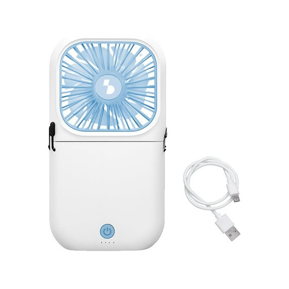 BEPER Mini VEntilador Recargable Con Bateria Externa 3000Mah P206VEN411