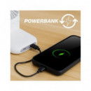 BEPER Mini VEntilador Recargable Con Bateria Externa 3000Mah P206VEN411