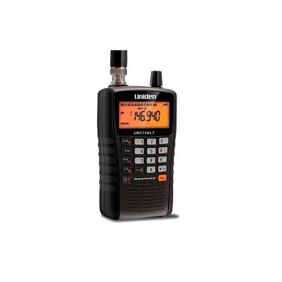 UNIDEN Escaner Banda Aerea UBC75XLTC Close Call 300 Canales, 25-88,108-174,400-512 Mhz