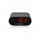 DAEWOO Radio Reloj Am/fm DW1218 Negro