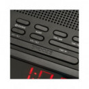 DAEWOO Radio Reloj Am/fm DW1218 Negro