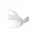 DAEWOO Ventilador De Techo 30W Con Aspas Retractil Blanco DW5008 Con Mando