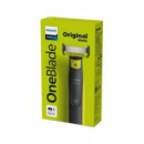 PHILIPS Afeitadora de Cara/barba y Cuerpo Oneblade QP2824/10 con 3 ACCESORIOS/2 Cuchillas