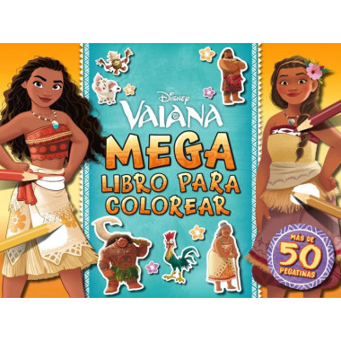 VAIANA. MEGALIBRO PARA COLOREAR