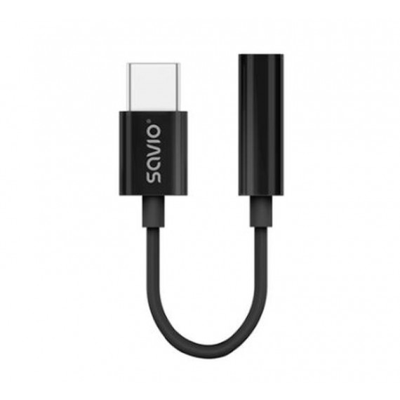 SAVIO Adaptador Usb-c a Jack 3.5 Mm AK-74