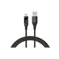 SAVIO Cable USB a Lightning 1M CL-173 Negro