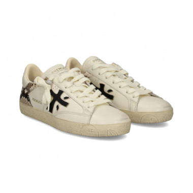 DEPORTIVO PYTHON PIEL BLANCO
