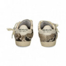 DEPORTIVO PYTHON PIEL BLANCO