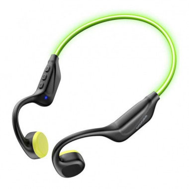 Auriculares Deportivos Doogee BoneBeat Run Ray IP66 Conducci&oacute;n &Oacute;sea Shadow Black
