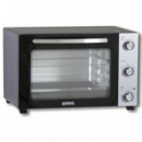 Horno ROMMER H48TL con Grill 48 Litros 1800 W Negro y Acero Inoxidable