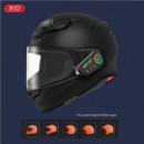 Intercomunicador Bluetooth para Casco XO BE56 con Iluminación RGB