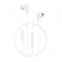 Auricular con Micrófono XO EP85 con Conector Lightning Blanco