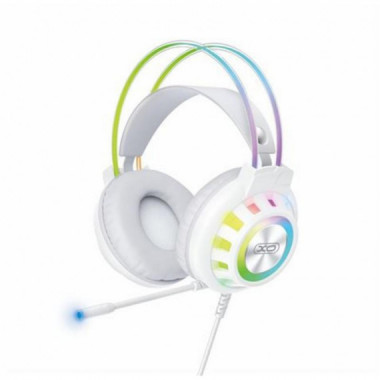 Auricular Gaming de Diadema XO G10 Con Cable Blanco
