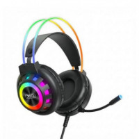 Auricular Gaming Diadema con Cable Negro G10 XO