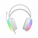 Auriculares Gaming Diadema XO GE11 con Cable Blanco, 50mm