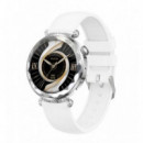 Smartwatch XO J13 1.19 AMOLED IP68 Deportivo Plata/Blanco