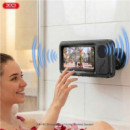 Soporte de Ducha XO F80 con Altavoz Bluetooth Impermeable y Pantalla Táctil HD
