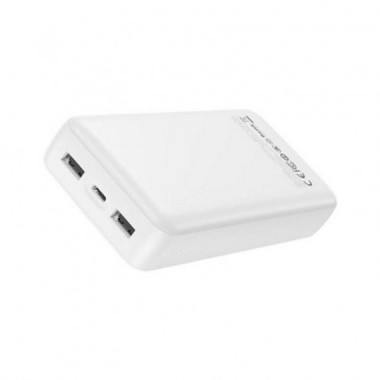 Powerbank XO PB313 de 20000mAh con Carga R&aacute;pida 10W, Blanco