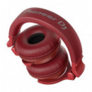 Auriculares PIONEER DJ HDJ-CUE1BT BLUETOOTH Rojos