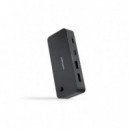 Conmutador Nanocable 4xUSB-A 3.0 2xUSB-C Negro (10.12.0011)