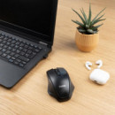 Ratón TooQ Óptico RF Wireless Diestro 1600 dpi Negro (TQMW-1102-B)