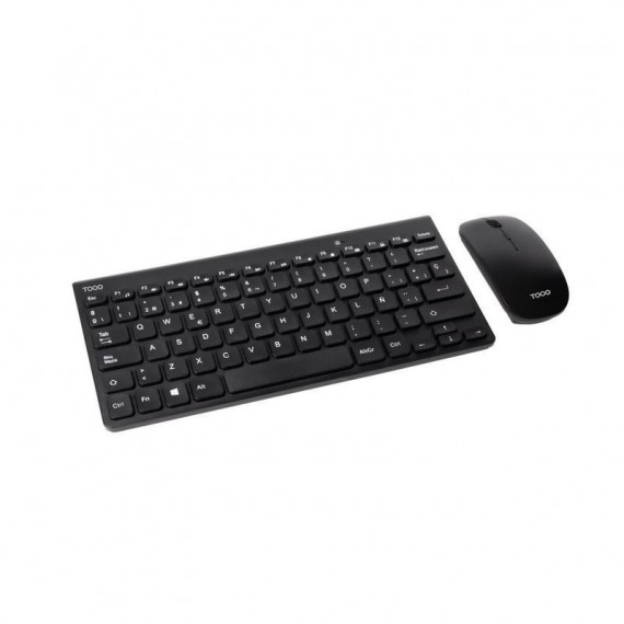 Kit Teclado + Ratón TooQ RF Wireless Negro (TQKMW-3101-B)
