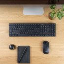 Kit Teclado + Ratón TooQ Slim RF Wireless Óptico Negro (TQKMW-3102-B)