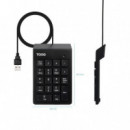 Teclado Numérico TOOQ 19 Teclas USB Negro (TQK-2001-B)