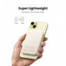 Batería Externa UGREEN 10000MAH Pd 3.0 20W Inalámbrico Qi 1XUSB-C Beige (25208)