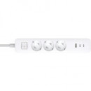 Regleta Xiaomi 20W 3 Tomas 1xUSB-A 2xUSB-C Blanca (BHR07UKEU)