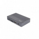 Docking Station TooQ SSD M.2 NVMe SATA PCIe USB HDMI RJ45 Gris (TQE-2242G)
