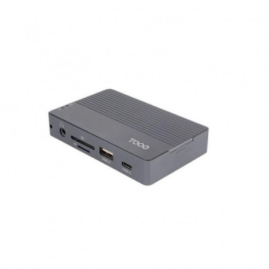 Docking Station TooQ SSD M.2 NVMe SATA PCIe USB HDMI RJ45 Gris (TQE-2242G)